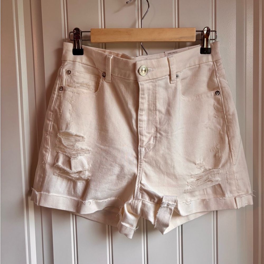 AEO | curvy high-waisted shorts